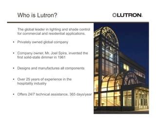 lutron wiki|who owns lutron.